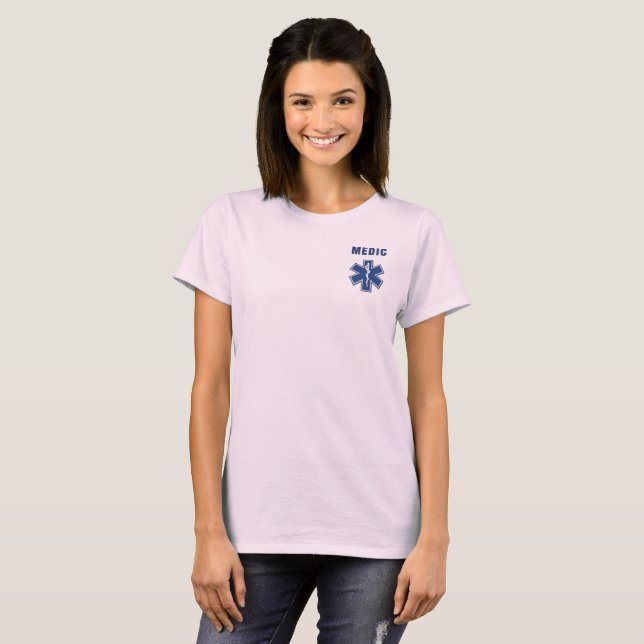 Camiseta Logo de EMS Medic (Anverso completo)