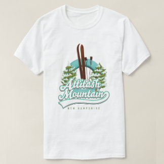 Camiseta Logo de esquí Attitash mountain new hampshire