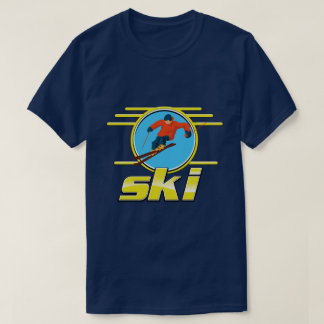 Camiseta Logo de esquí de los años 90