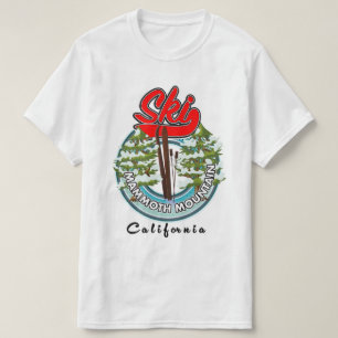 Camiseta Logo de esquí de Mammoth Mountain California