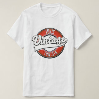 Camiseta Logo de estilo antiguo de Túnez