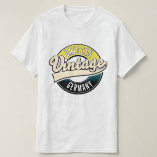 Camiseta Logo de estilo vintage de Dresden