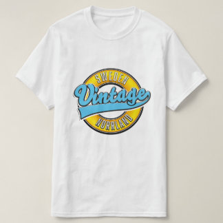 Camiseta Logo de estilo vintage de Norrland Suecia