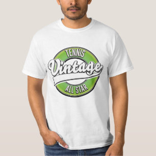 Camiseta Logo de estrella de todos los tiempos de tenis vin