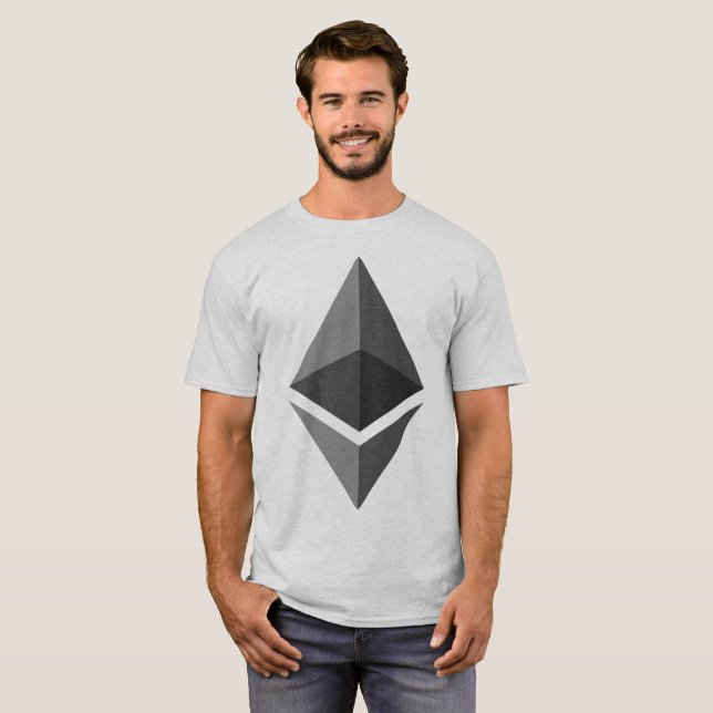 Camiseta | Logo de Ethereum ETH (Anverso completo)