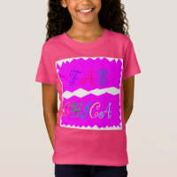 Logo de Fab Chica en una moda rosa intenso y bonit
