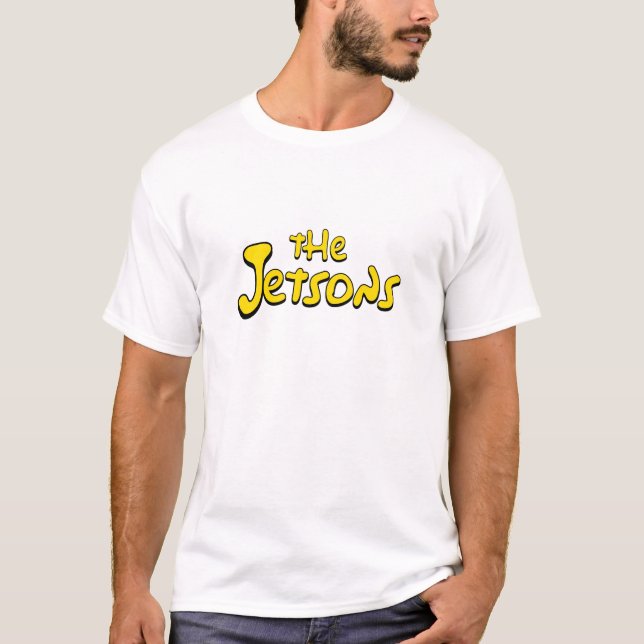 Camiseta Logo de Fanart de Los Simpsons Jetsons (Anverso)