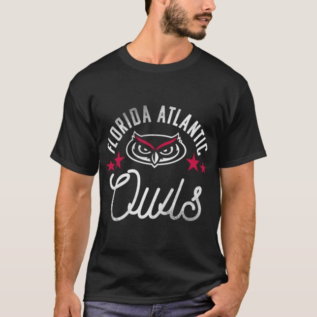 Camiseta Logo de Fau Owes de la Universidad Atlántica de Fl (Anverso)