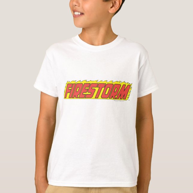 Camiseta Logo de Firestorm (Anverso)