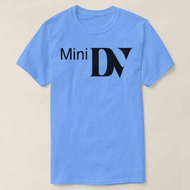 Camiseta Logo de formato MiniDV (Diseño del anverso)