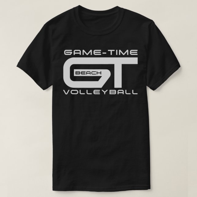 Camiseta Logo de GameTime White (Diseño del anverso)