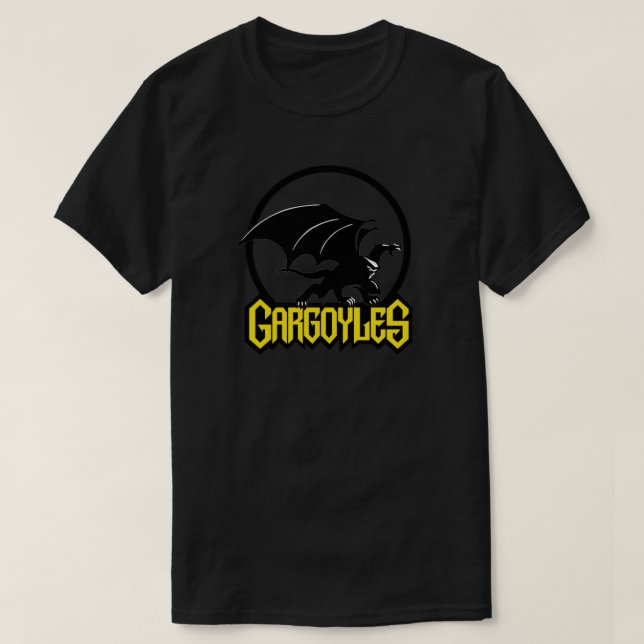 Camiseta Logo de Gargoyles  (Diseño del anverso)