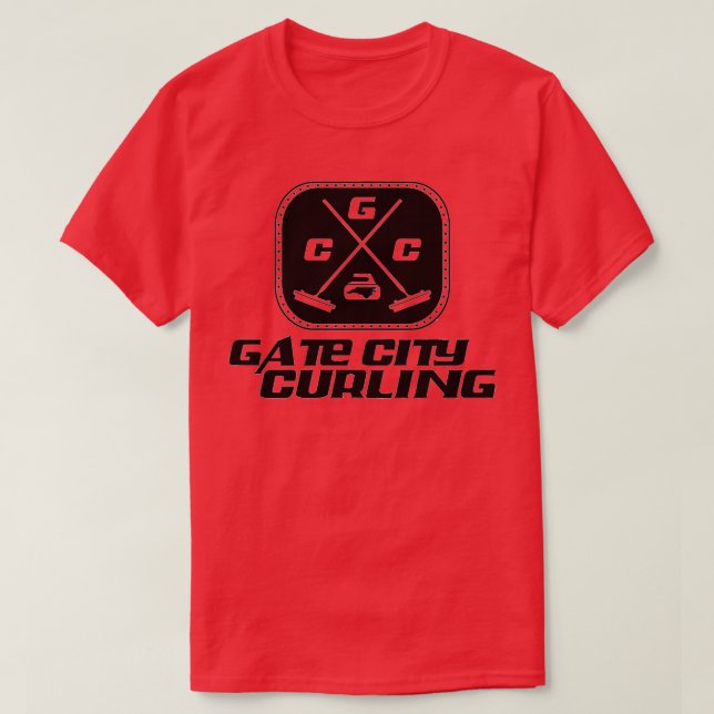 Camiseta Logo de Gate City Curling OG (Diseño del anverso)