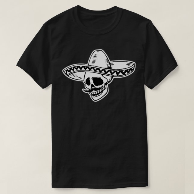 Camiseta Logo de Grajeda en blanco y negro (Diseño del anverso)