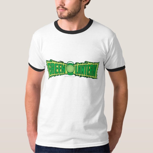 Camiseta Logo de Green Lantern con linterna (Anverso)