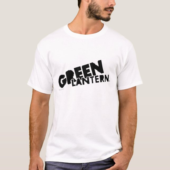 Camiseta Logo de Green Lantern - Píxeles (Anverso)