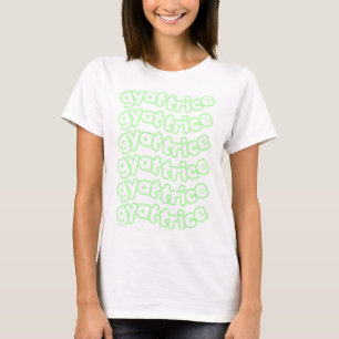 Camiseta Logo de @gyattrice Pastel Green Women's
