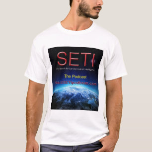 Camiseta LOGO DE habas de podcast SETI