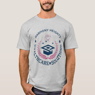 Camiseta Logo de Harmony Heights Healthcare Solutions Compa