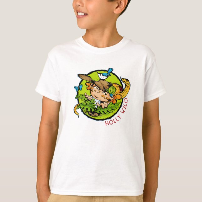 Camiseta Logo de HOLLY WILD (Anverso)