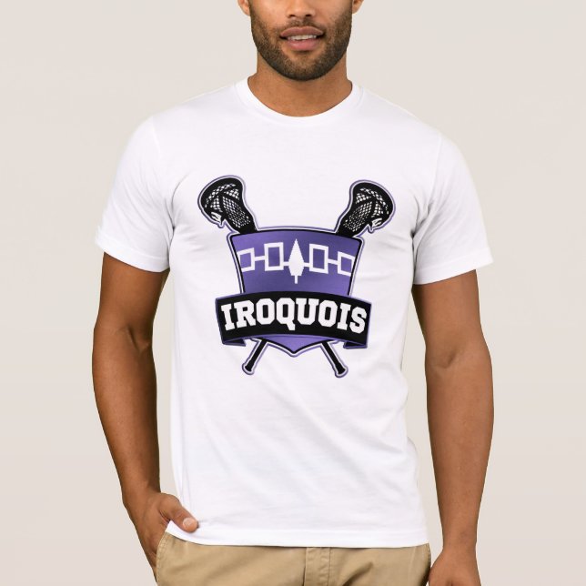 Camiseta Logo de Iroquois Lacrosse (Anverso)