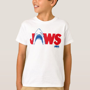 Camiseta Logo de Jaws Shark Teeth