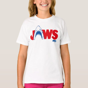 Camiseta Logo de Jaws Shark Teeth