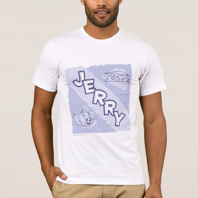 Camiseta Logo de Jerry Blue Cheese (Anverso)