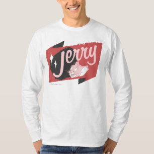 Camiseta Logo de Jerry Red y Black