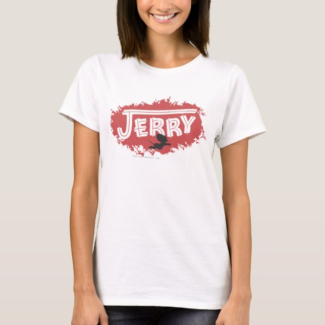 Camiseta Logo de Jerry Silhouette (Anverso)