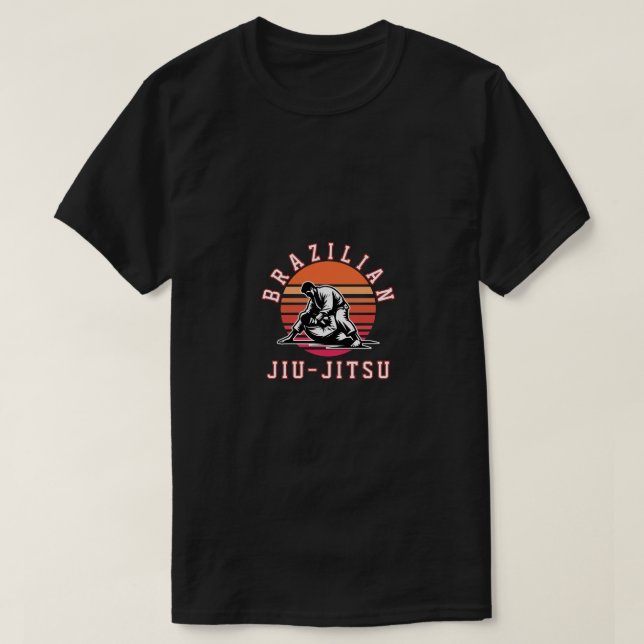 Camiseta Logo de Jiu-jitsu brasileño - personalizable (Diseño del anverso)