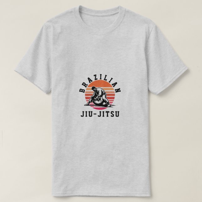 Camiseta Logo de Jiu-jitsu brasileño - personalizable (Diseño del anverso)