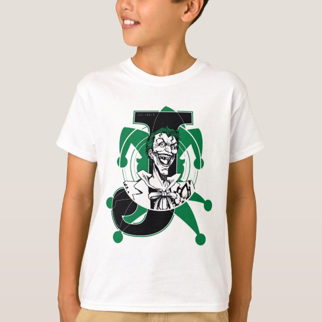 Camiseta Logo de Joker J Clown (Anverso)