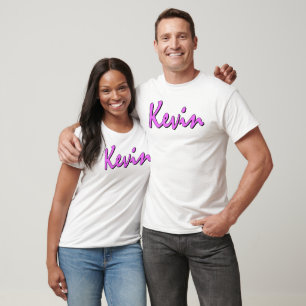 Camiseta Logo de Kevin Rosado en la cima del tanque blanco