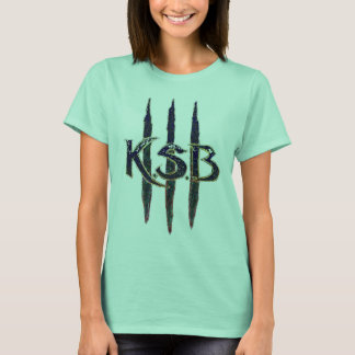 Camiseta Logo de KSB Blue Grunge