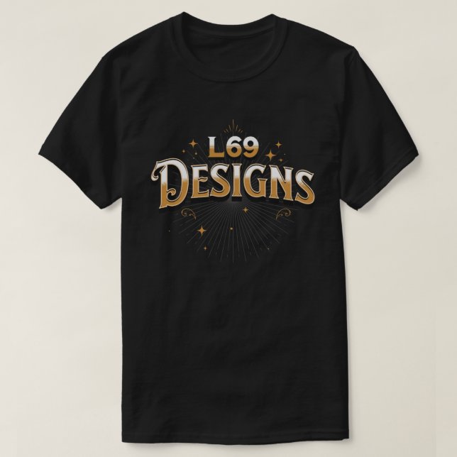 Camiseta Logo de L69 DESIGNS (Diseño del anverso)