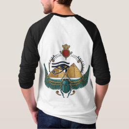 Camiseta Logo de la Antigua Egipto - Ojo de Horus, Faraón V
