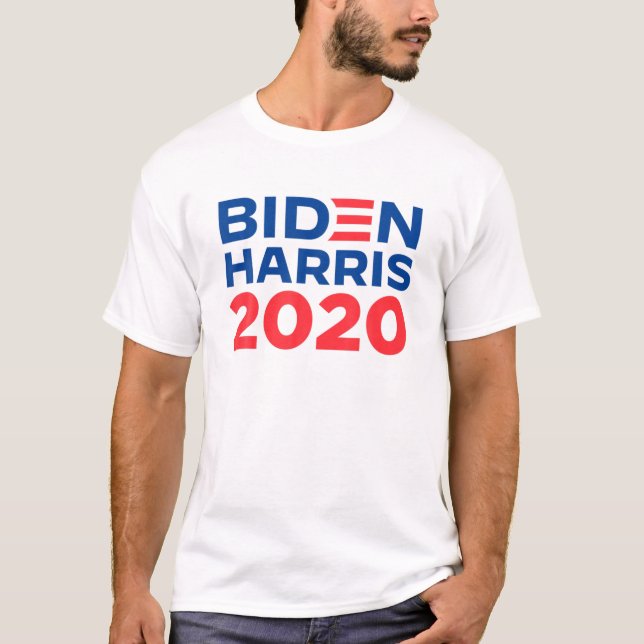 Camiseta Logo de la Campaña Biden Harris 2020 - Vote Demócr (Anverso)