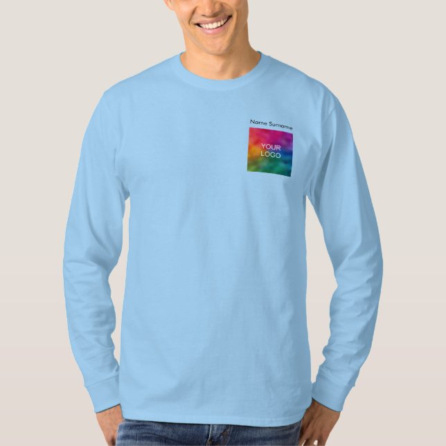 Camiseta Logo de la Compañía de Negocios de diseño delanter (Anverso)