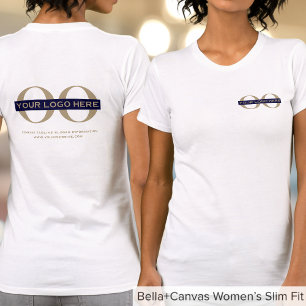 Camiseta Logo de la compañía - Slim Fit femenino