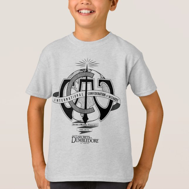 Camiseta Logo de la Confederación Internacional de Asistent (Anverso)