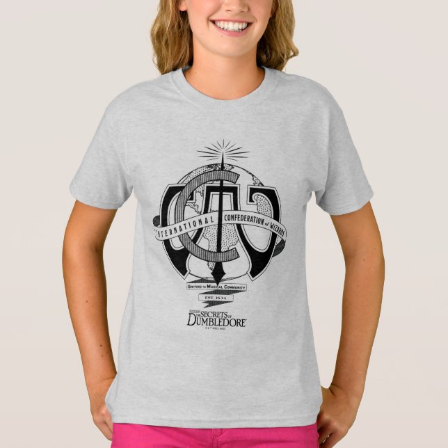 Camiseta Logo de la Confederación Internacional de Asistent (Anverso)