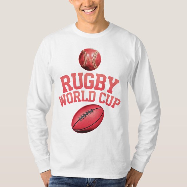 Camiseta Logo de la Copa Mundial de Rugby con colocación in (Anverso)