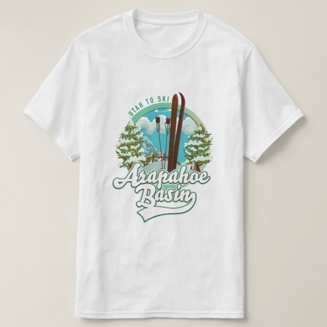 Camiseta Logo de la cuenca de Arapahoe Utah (Diseño del anverso)
