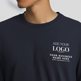 Camiseta Logo de la empresa personalizable Profesional Unif