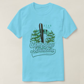 Camiseta Logo de la estación de esquí de Campgaw Mountain U