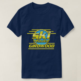 Camiseta Logo de la estación de esquí de Girdwood Alaska 80
