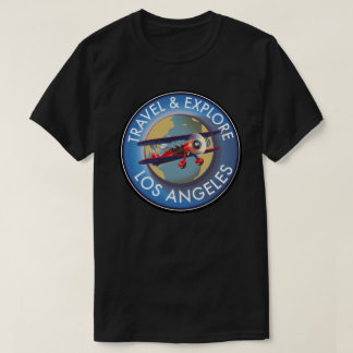 Camiseta Logo de la exploración de viajes de Los Ángeles