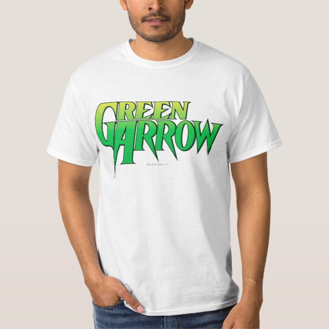 Camiseta Logo de la flecha verde 3 (Anverso)