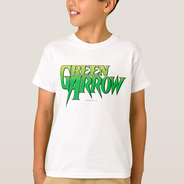 Camiseta Logo de la flecha verde 3 (Anverso)